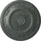 Ekena Millwork Nestor Ceiling Medallion (Fits Canopies up to 5"), 25 7/8"OD x 2 1/4"P, Athenian Green Crackle CM25NEAGC - alternate 1
